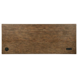 Altidore 68-inch 7-drawer Executive Home Office Desk Distressed Brown