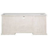 Altidore 68-inch 7-drawer Executive Home Office Desk Distressed White