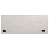 Altidore 68-inch 7-drawer Executive Home Office Desk Distressed White