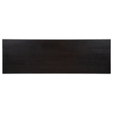 Harkes 75-inch 3-drawer Computer Desk with Adjustable Shelf Coffee Bean