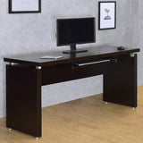 Skylar 55-inch Computer Desk with Keyboard Drawer Cappuccino - Tampa Furniture Outlet