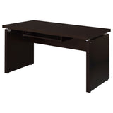 Skylar 55-inch Computer Desk with Keyboard Drawer Cappuccino - Tampa Furniture Outlet