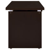 Skylar 55-inch Computer Desk with Keyboard Drawer Cappuccino - Tampa Furniture Outlet