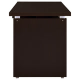 Skylar 55-inch Computer Desk with Keyboard Drawer Cappuccino - Tampa Furniture Outlet