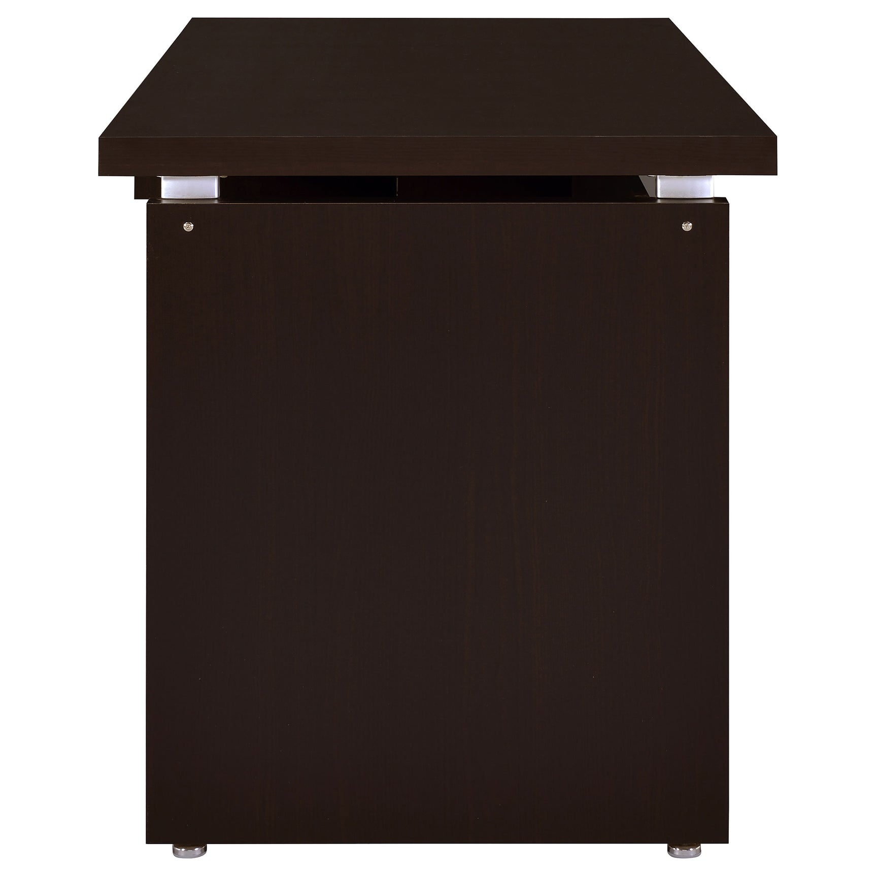Skylar 55-inch Computer Desk with Keyboard Drawer Cappuccino - Tampa Furniture Outlet