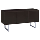 Lawtey 5-drawer Home Office Storage Credenza Cappuccino