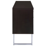 Lawtey 5-drawer Home Office Storage Credenza Cappuccino