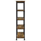 Analiese 63-inch 4-shelf Bookshelf Rustic Nutmeg - Tampa Furniture Outlet