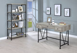 Analiese 63-inch 4-shelf Bookshelf Grey Driftwood - Tampa Furniture Outlet