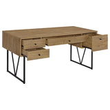 Analiese 63-inch 4-drawer Writing Desk Mango