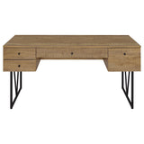 Analiese 63-inch 4-drawer Writing Desk Mango