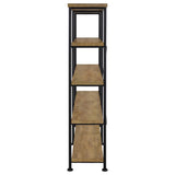 Analiese 63-inch 4-shelf Double Bookshelf Mango