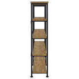 Analiese 63-inch 4-shelf Double Bookshelf Mango