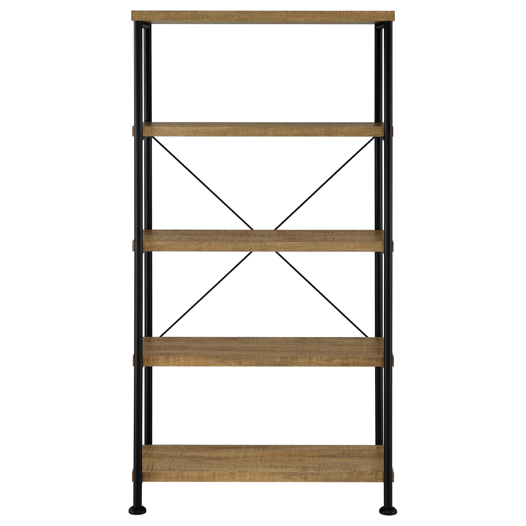 Analiese 63-inch 4-shelf Bookshelf Mango