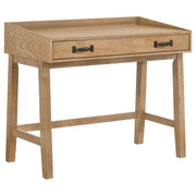Tampa Furniture Outlet - Coaster - Fabian 38-inch Computer Desk with Keyboard Drawer Distressed Light Brown - 802041
