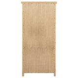Vermes 72-inch 2-door Home Office Cabinet Bookcase Light Ash