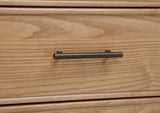 Vermes 72-inch 2-door Home Office Cabinet Bookcase Light Ash