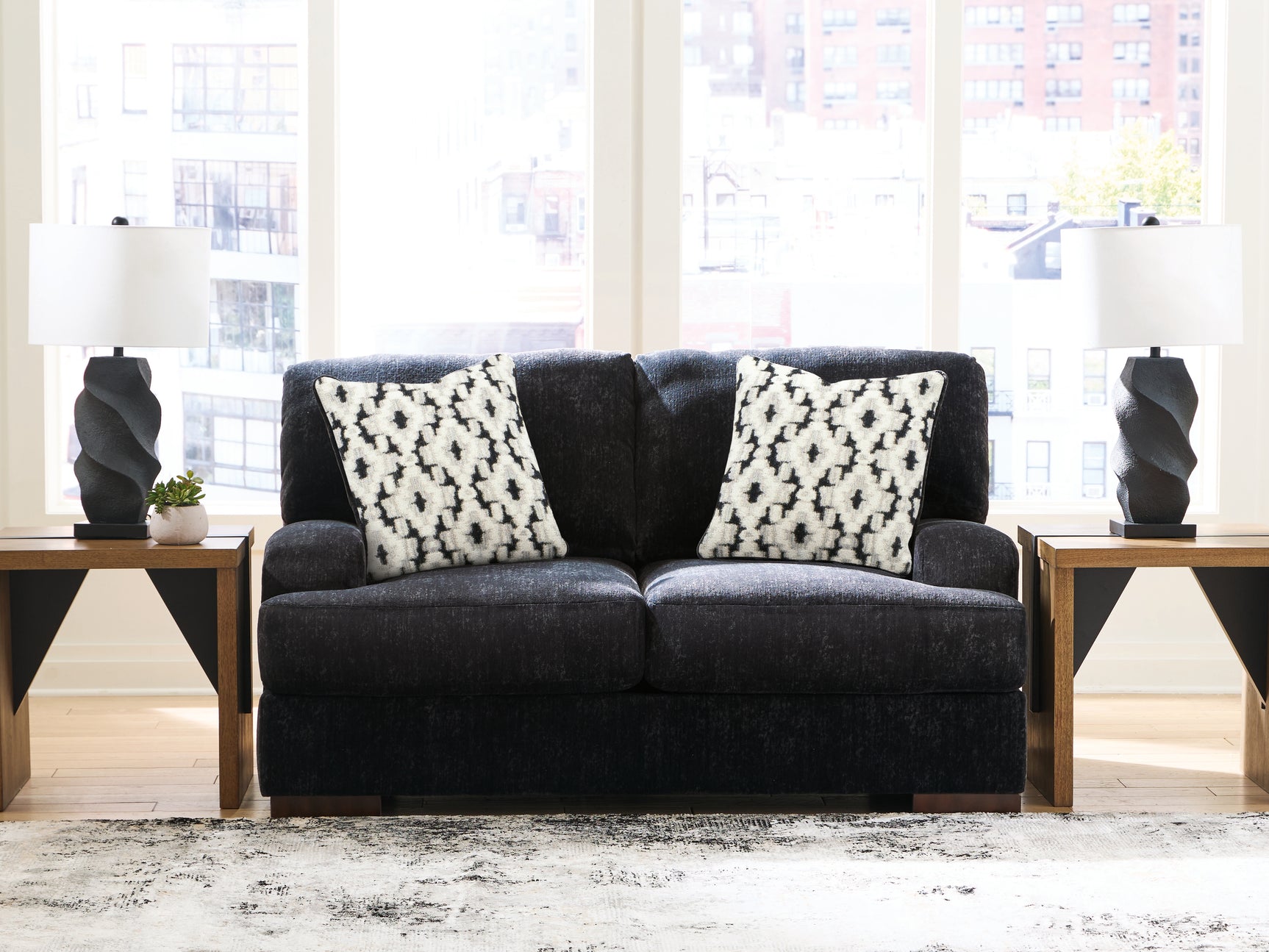 Tampa Furniture Outlet - Ashley Furniture - Whitmore Manor Living Room - Loveseat - 8040435
