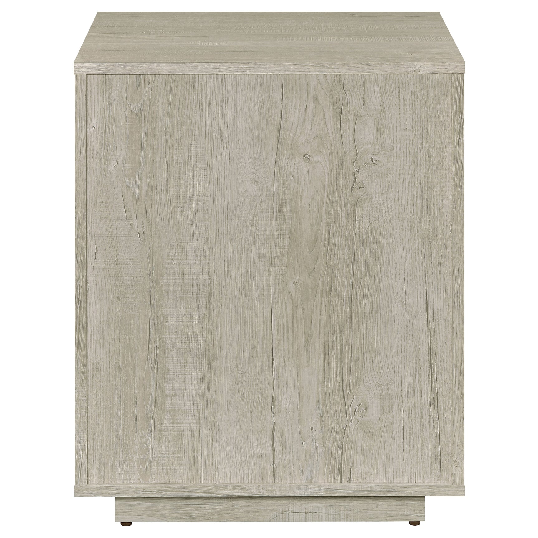 Loomis 3-drawer Home Office File Cabinet Whitewashed Grey - Tampa Furniture Outlet