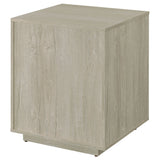 Loomis 3-drawer Home Office File Cabinet Whitewashed Grey - Tampa Furniture Outlet