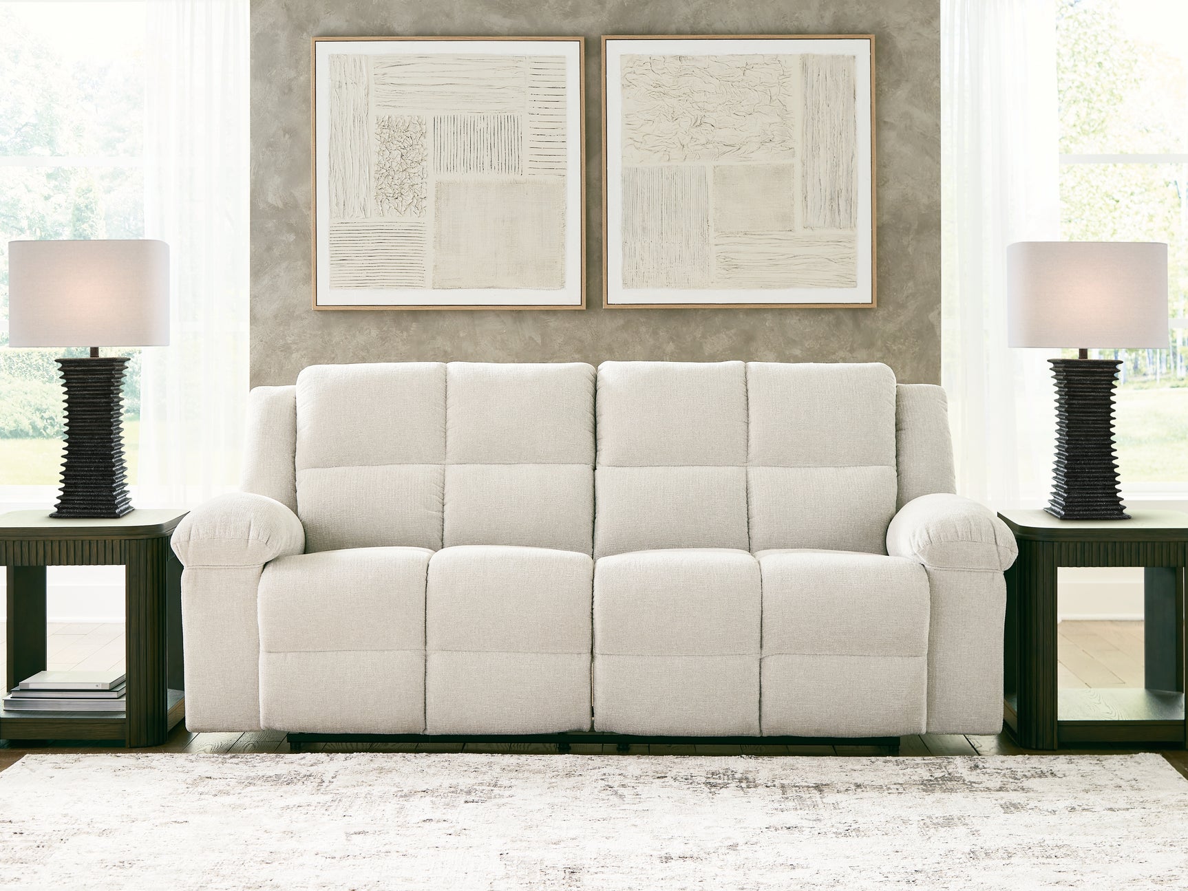 Tampa Furniture Outlet - Ashley Furniture - Orlen Living Room - 2 Seat Reclining Sofa - 8160281