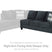 Tampa Furniture Outlet - Ashley Furniture - Abinger Sectional - RAF Sofa Sleeper / Smoke - 8390570