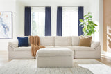 Tampa Furniture Outlet - Ashley Furniture - Fannin Sectional - RAF 4-Piece Sectional with Ottoman - PC84304S1