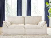 Tampa Furniture Outlet - Ashley Furniture - Fannin Sectional - LAF/RAF Corner Chair (Set of 2) / Ivory - PC8430451