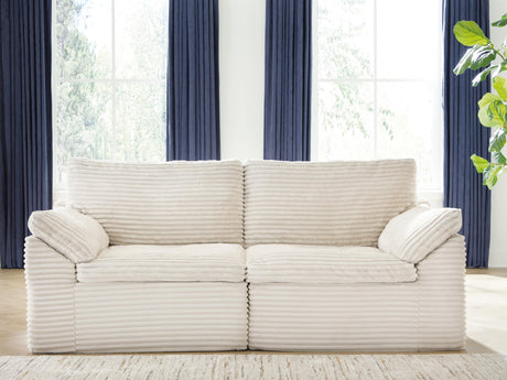 Tampa Furniture Outlet - Ashley Furniture - Fannin Sectional - LAF/RAF Corner Chair (Set of 2) / Ivory - PC8430451