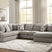 Tampa Furniture Outlet - Ashley Furniture - Lindon Sectional - 3-Piece Sectional with Chaise - 84704S4