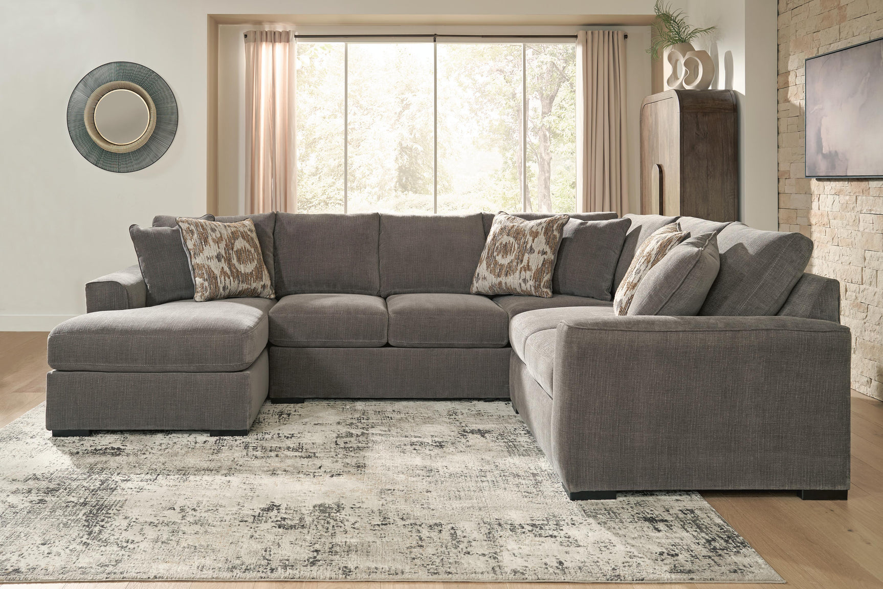 Tampa Furniture Outlet - Ashley Furniture - Larson Levee 3-Piece Sectional - 3-Piece Sectional - PC86205S2