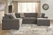 Tampa Furniture Outlet - Ashley Furniture - Larson Levee Sectional - RAF 3-Piece Sectional / Espresso - PC86205S1