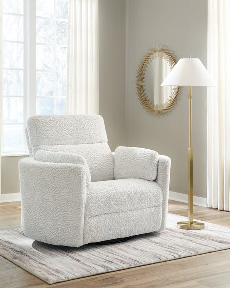 Tampa Furniture Outlet - Ashley Furniture - Gosaldo Living Room - Swivel Glider Power Recliner - PC8630395