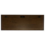Hartshill 66-inch 5-drawer Credenza Office Desk Burnish Oak - Tampa Furniture Outlet