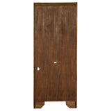 Hartshill 78-inch 5-shelf Bookcase Burnished Oak - Tampa Furniture Outlet