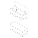 Pablo Cedar Chest Warm Brown - Tampa Furniture Outlet