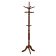 Tampa Furniture Outlet - Coaster - Achelle 11 Hook Freestanding Coat Rack Hat Hanger Tobacco - 900769