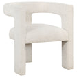 Tampa Furniture Outlet - Coaster - Petra Boucle Upholstered Accent Side Chair White - 902881