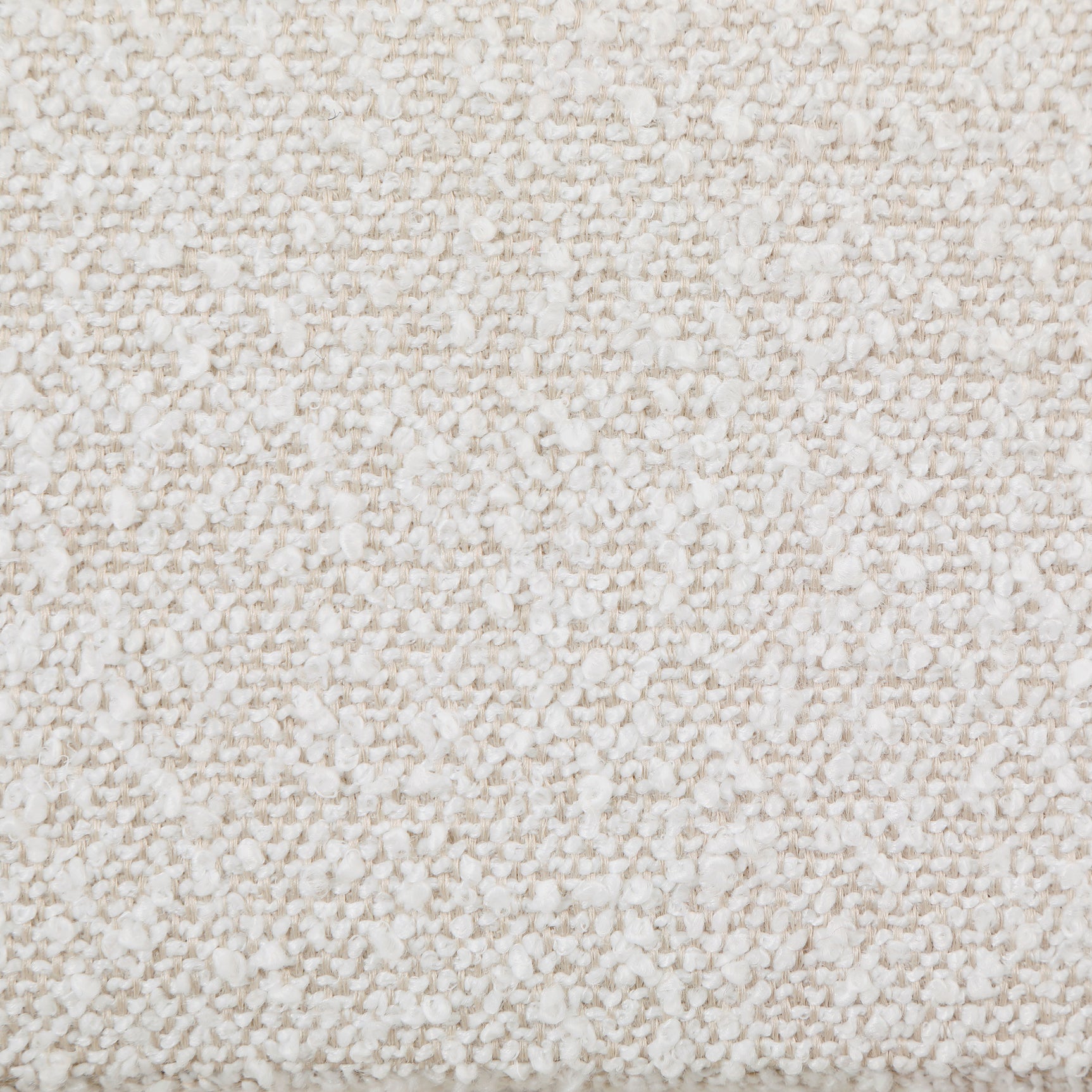 Petra Boucle Upholstered Accent Side Chair White - Tampa Furniture Outlet