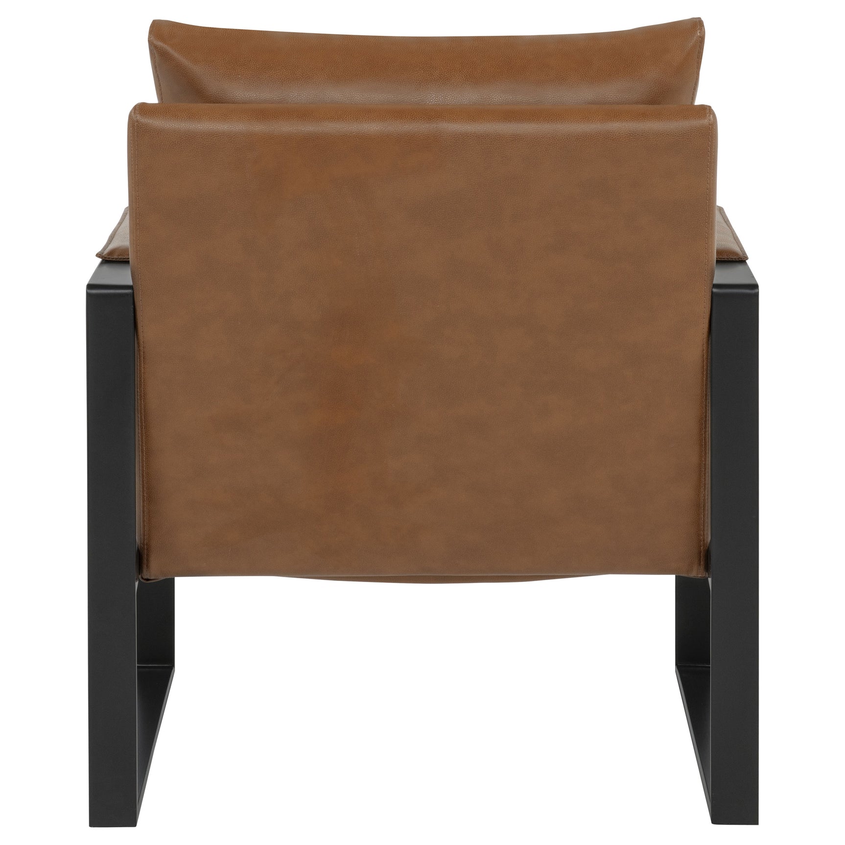 Rosalind Upholstered Track Arm Accent Chair Brown
