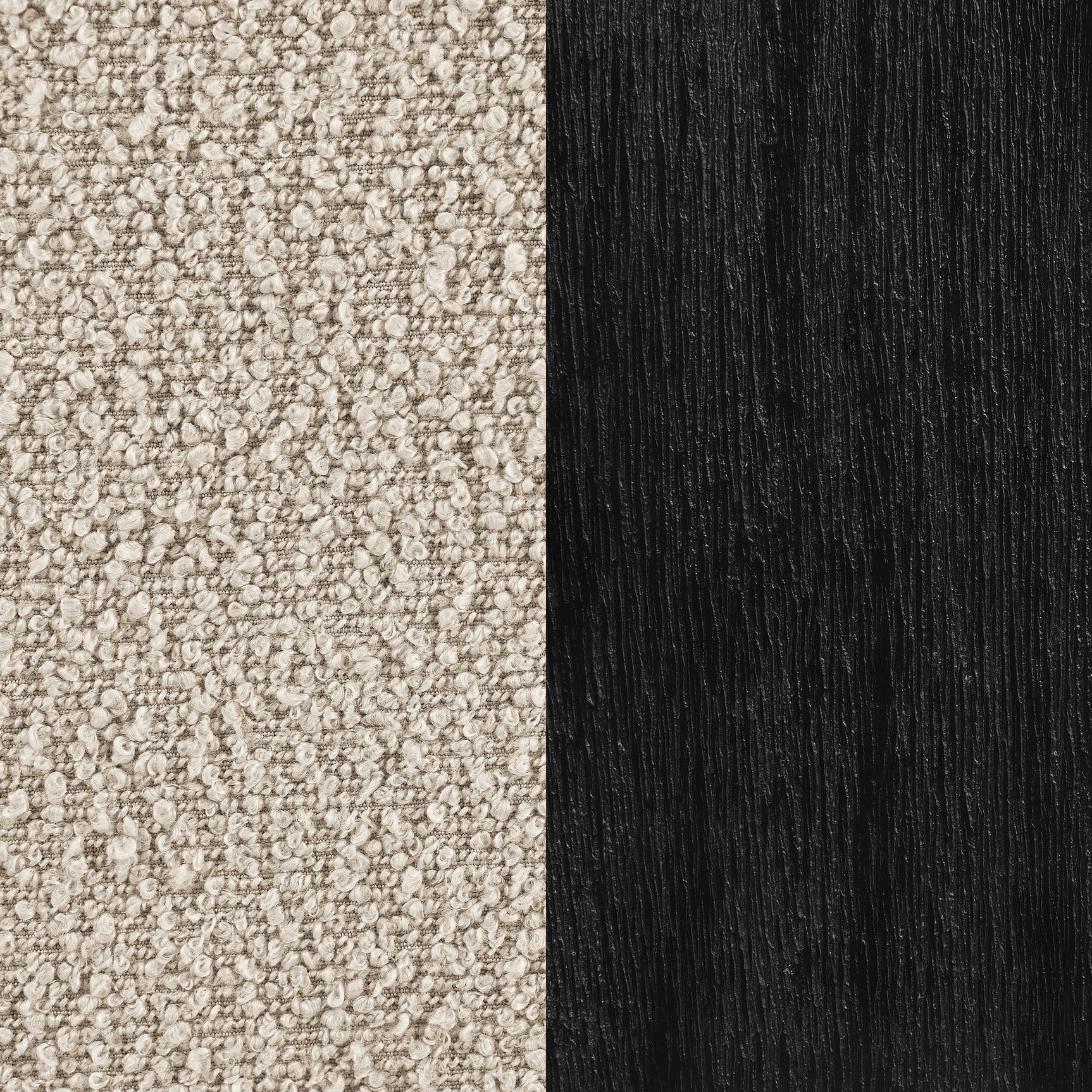 Fitzroy Boucle Upholstered Accent Arm Chair Latte - Tampa Furniture Outlet