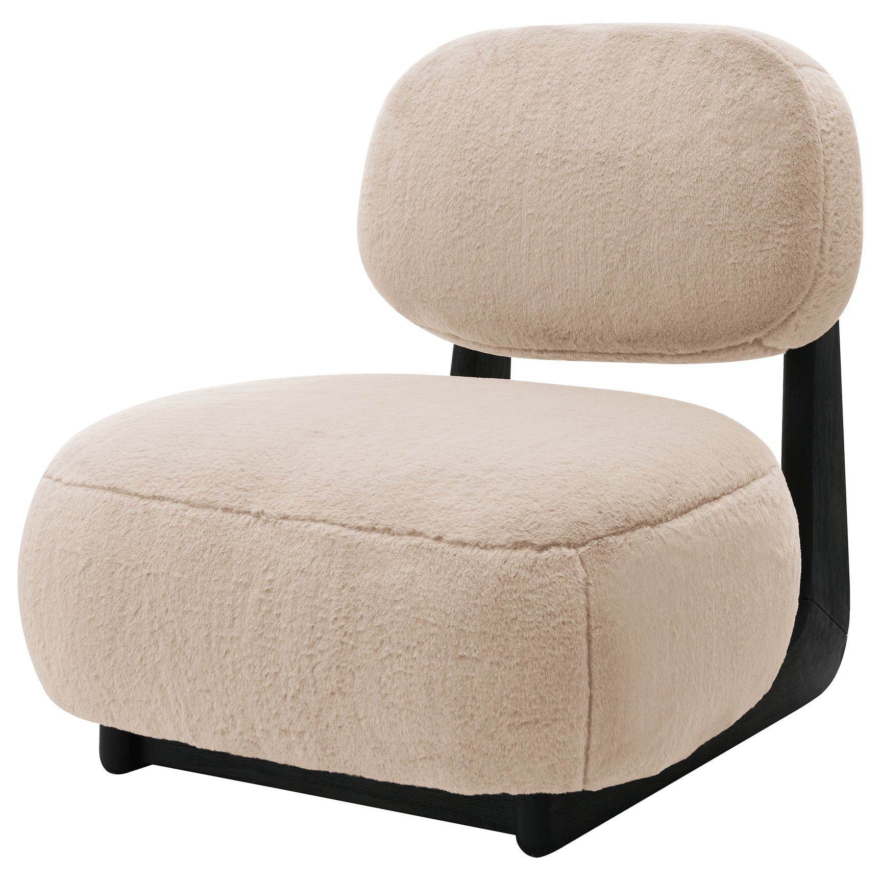 Duffie Upholstered Armless Accent Chair Camel - Tampa Furniture Outlet
