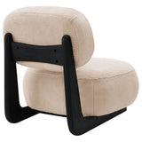 Duffie Upholstered Armless Accent Chair Camel - Tampa Furniture Outlet