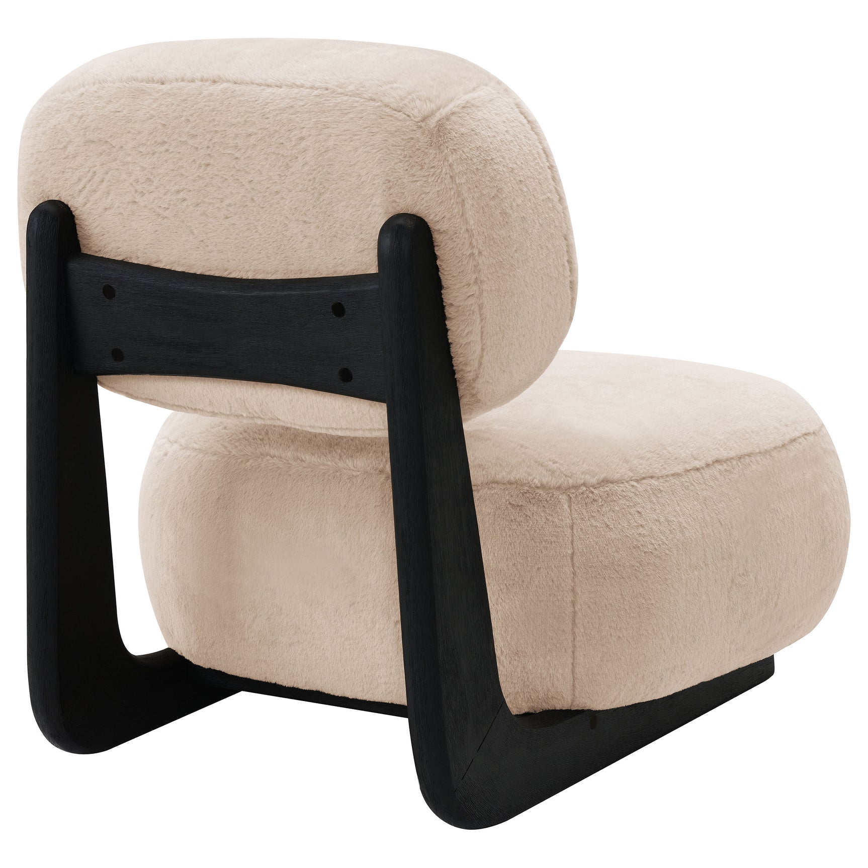 Duffie Upholstered Armless Accent Chair Camel - Tampa Furniture Outlet