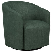 Tampa Furniture Outlet - Coaster - Mossbrook Fabric Upholstered Swivel Accent Chair Green - 903222