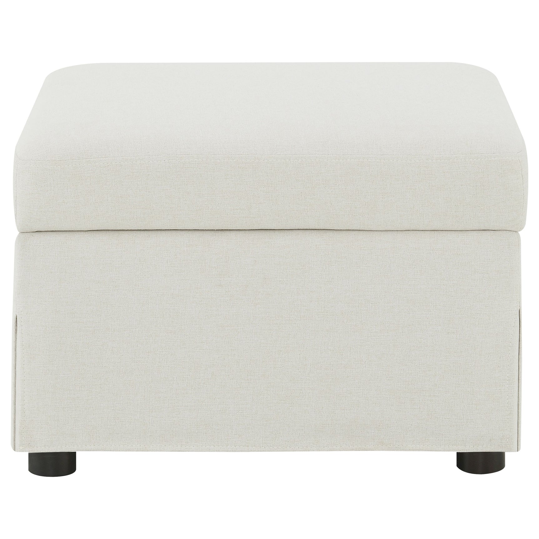 Winter Upholstered Hydraulic Lift Top Storage Ottoman Beige - Tampa Furniture Outlet