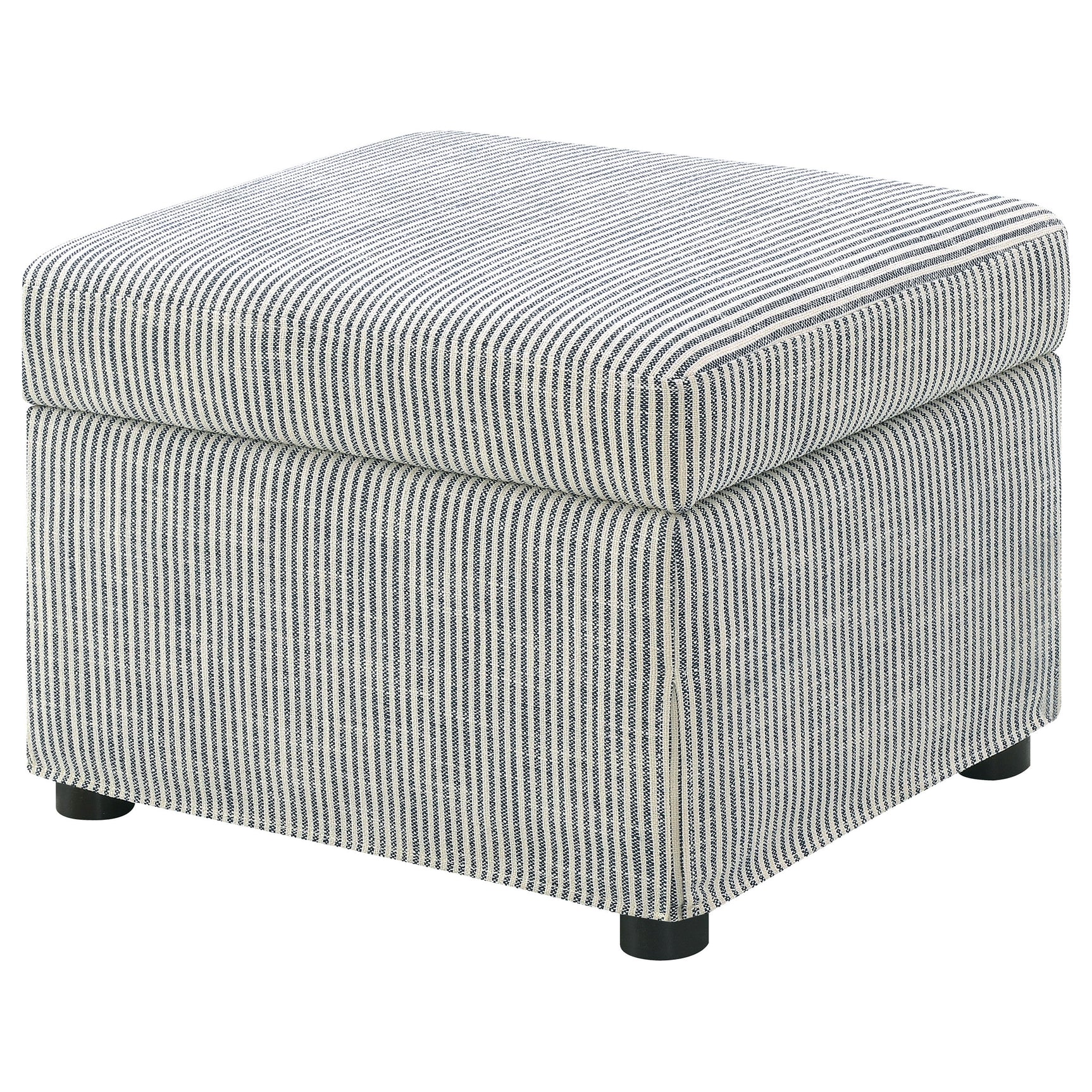 Winter Upholstered Hydraulic Lift Top Storage Ottoman Grey - Tampa Furniture Outlet