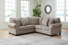 Tampa Furniture Outlet - Ashley Furniture - Claireah Sectional - RAF 2-Piece Sectional / Umber - 90603S2