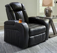 Tampa Furniture Outlet - Ashley Furniture - Caveman Den Living Room - PWR REC Sofa with ADJ Headrest / Midnight - 9070315