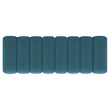 Summer Fabric Upholstered Tufted Accent Bench Peacock Blue - Tampa Furniture Outlet